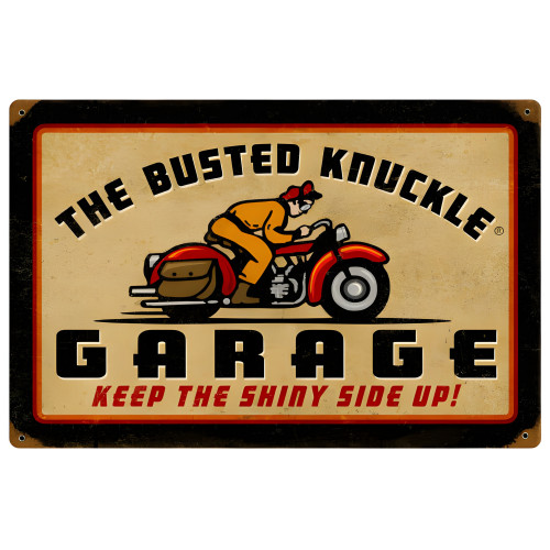 Retro Rider Sign - 18" x 12"