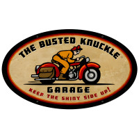 Retro Rider Sign - 24" x 14"