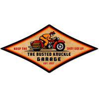 Retro Rider Sign - 22" x 14"