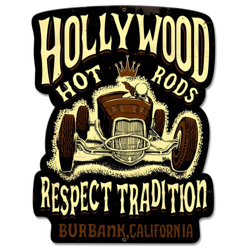 Roadster Respect Sign - 12" x 16"