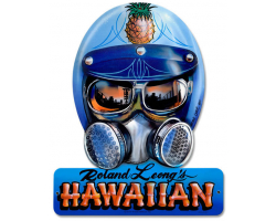 Roland Hawaiin Metal Sign