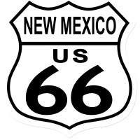 Route 66 New Mexico Metal Sign - 15" x 15"
