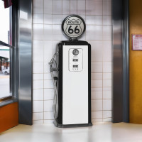 Route 66 Tokheim 39 Replica Gas Pump - 76" Tall x 32" Wide x 16" Deep