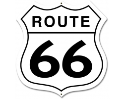 Route US 66 Metal Sign - 40" x 42"