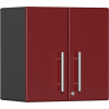 Ruby Red Wood 2-Door Wall Cabinet