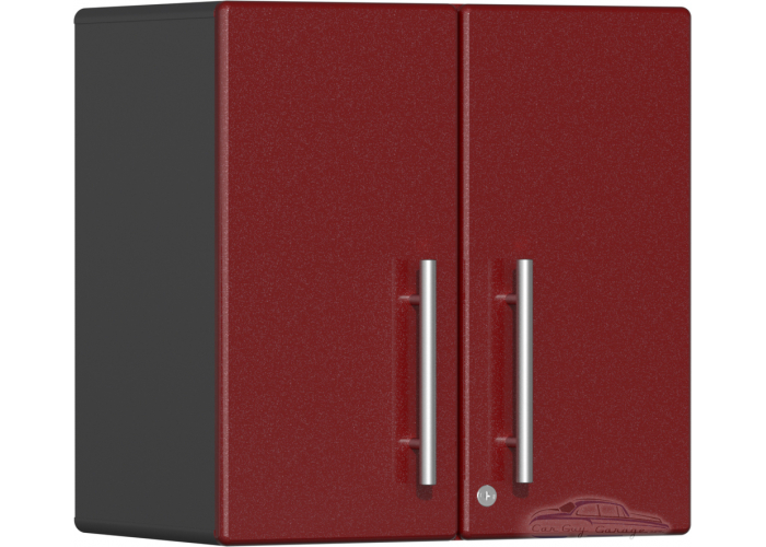 Red Modular 2-Door Wall Cabinet