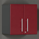 Red Modular 2-Door Garage Wall Cabinet Red Modular 2-Door Garage Wall Cabinet