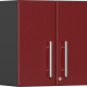 Ruby Red Wood 2-Door Wall Cabinet