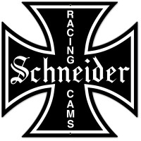 Schneider Logo Metal Sign - 28" x 28" Custom Shape
