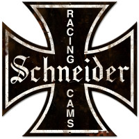 Schneider Logo - Grunge Metal Sign - 28" x 28"