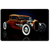 Seal Beach Metal Sign - 18" x 12"