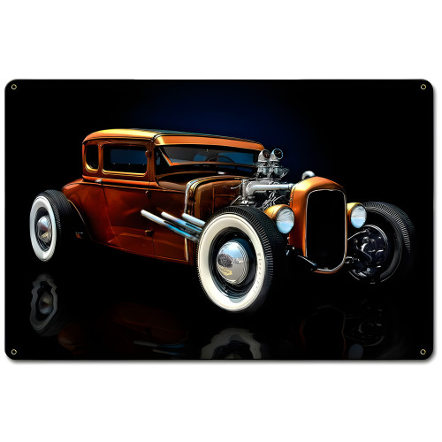 Seal Beach Metal Sign - 18" x 12"