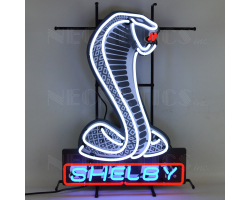 Shelby Cobra Neon Sign With Backing