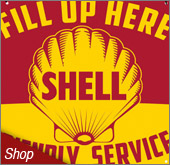 Shell Gasoline Signs