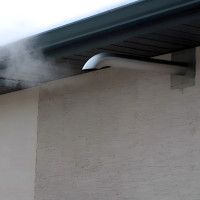 3 in Sidewall Exhaust + 4 in Fresh Air Kit for Garage Tube Heaters