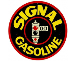 Signal gas - 14" x 14"