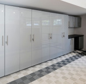 Silver Modular Cabinets