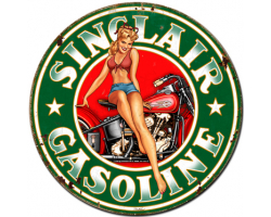Sinclair Gasoline metal sign - 30" x 30"