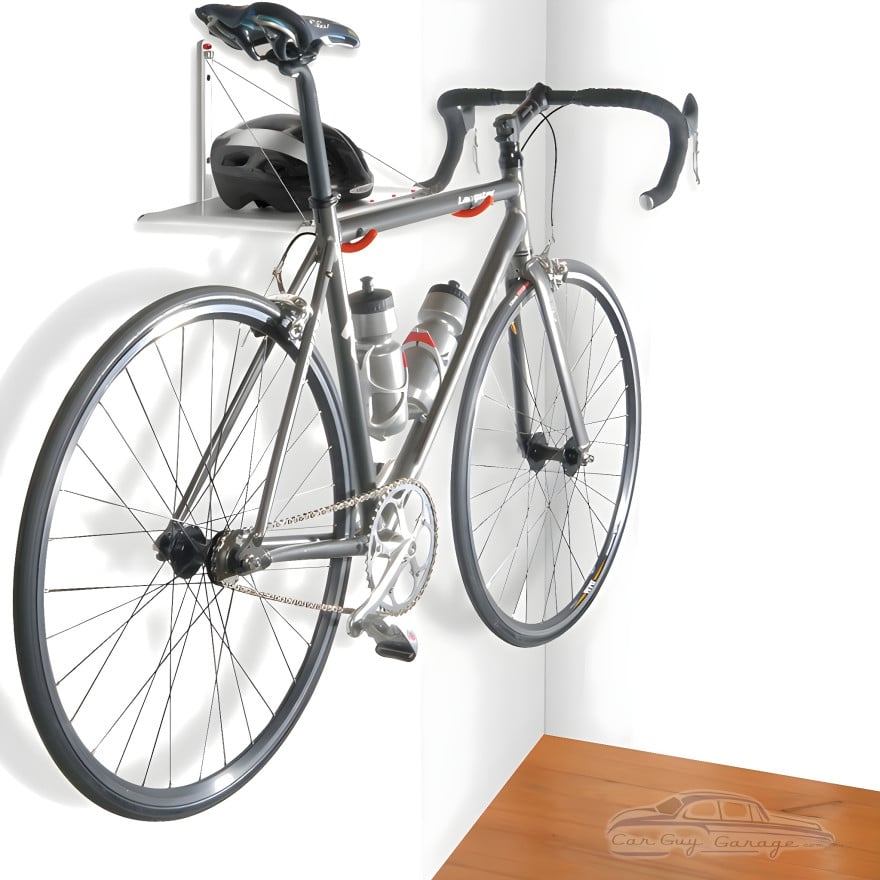 Single Bike Rack with Shelf Single Bike Rack with Shelf