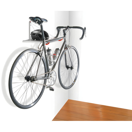 Single Bike Rack with Shelf