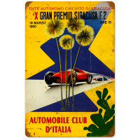 Siracusa Metal Sign - 18" x 12"