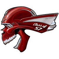 Skull Class of '57 Metal Sign - 20" x 16"
