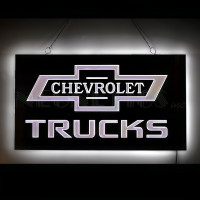 Chevrolet Trucks LED Lighted Sign - 21" x 12"