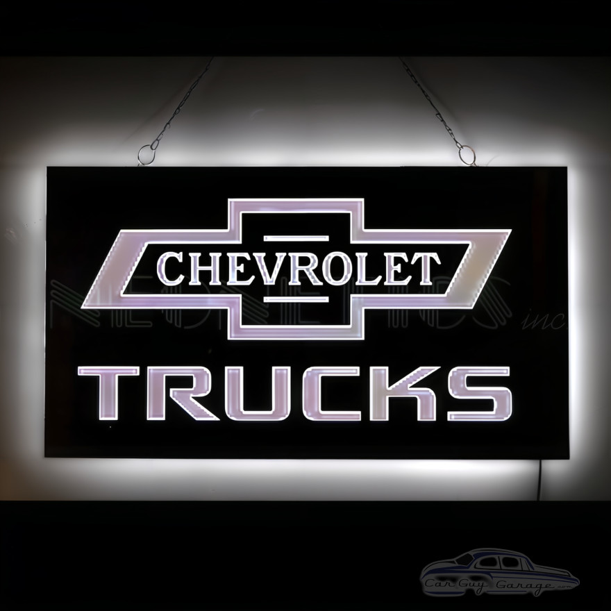 Chevy Trucks Led Sign Chevy Trucks Led Sign