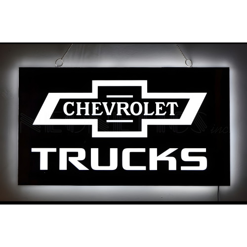 Chevy Trucks Led Sign