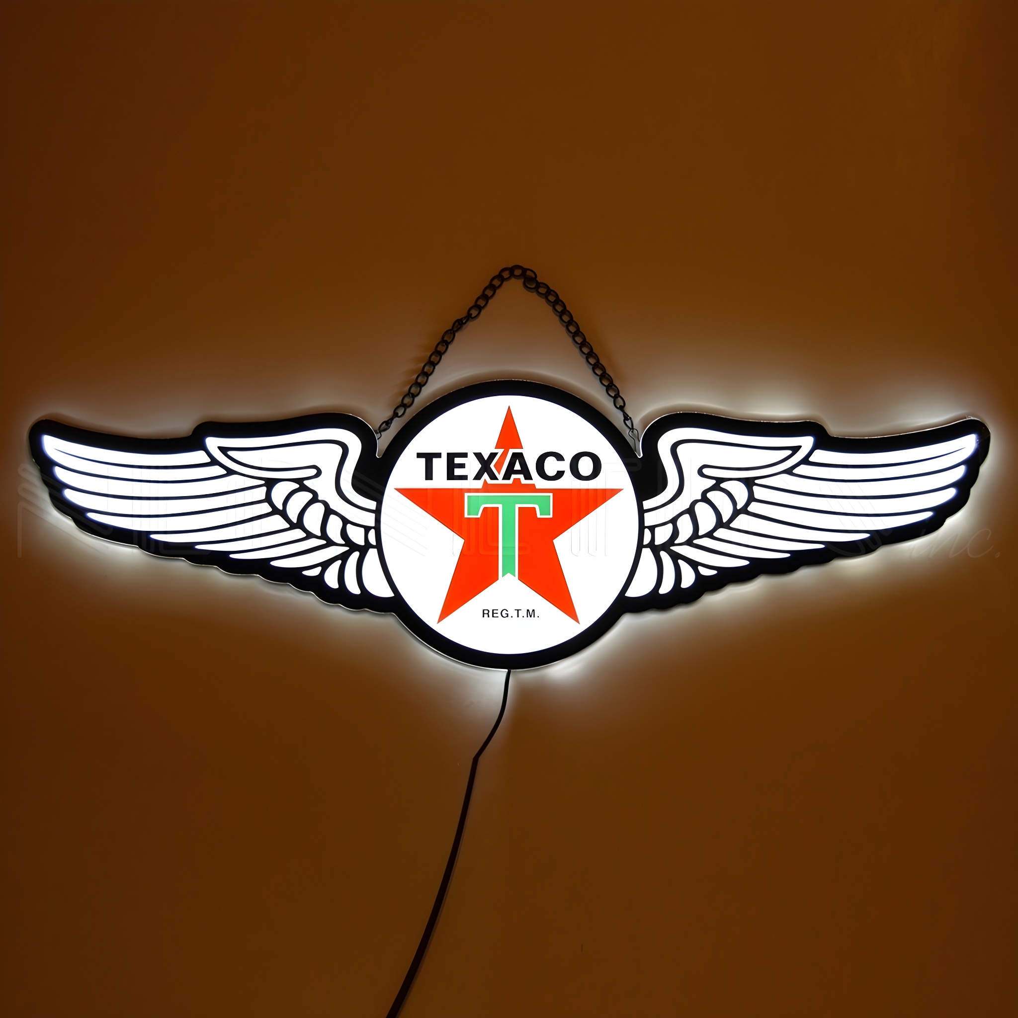Texaco Wings LED Wall Sign - 31