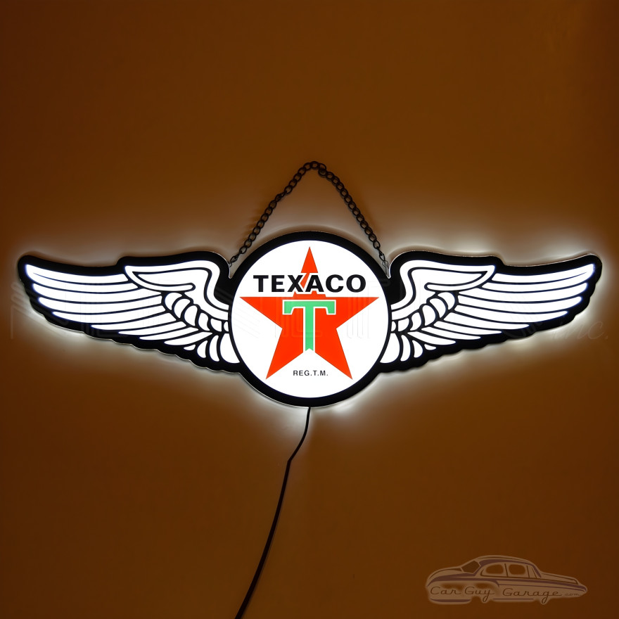 Texaco Wings Led Sign Texaco Wings Led Sign