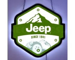 Jeep Since 1941 Slim Led Sign