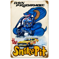 Snake Pit Metal Sign - 12" x 18"