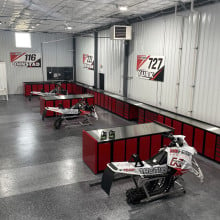 Custom Garage Cabinets made from Aluminum