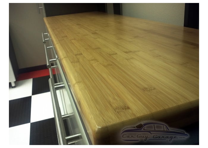 70 inch Solid Bamboo Butcher Block Work Surface