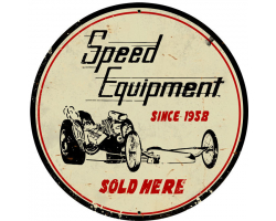 Speed Equipment Metal Sign