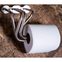 Stainless Steel Header Toilet Paper Holder