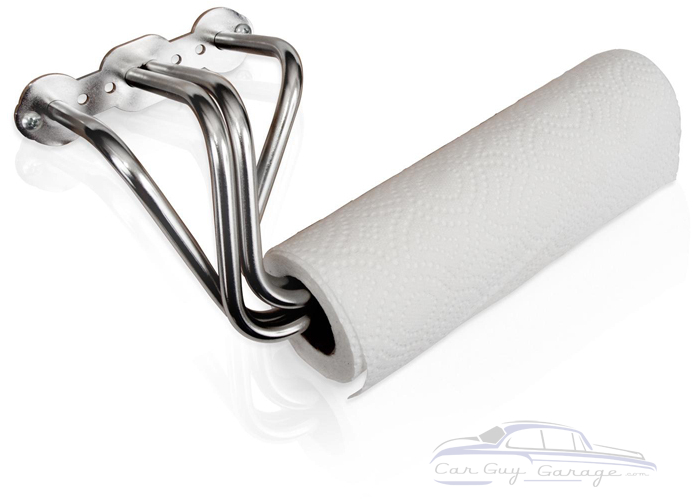 Stainless Steel Header Paper Towel Holder