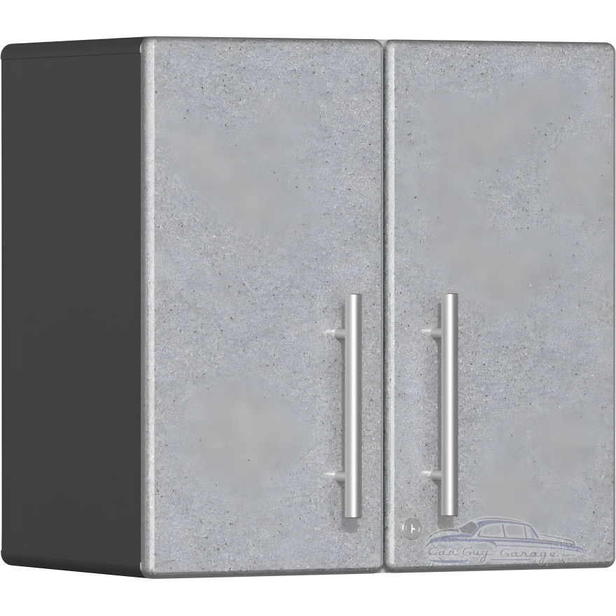 Silver Modular 2-Door Garage Wall Cabinet Silver Modular 2-Door Garage Wall Cabinet