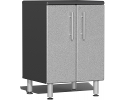 Silver Modular 2-Door Base Cabinet