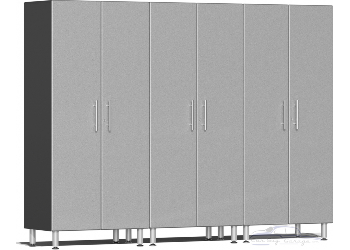 Silver Modular 3 Piece Closets