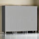 Silver Modular 3 Piece Garage Storage Closets Silver Modular 3 Piece Garage Storage Closets