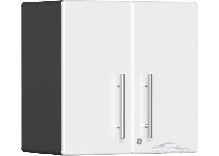 White Modular 2-Door Wall Cabinet