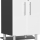 White Modular 2-Door Base Cabinet