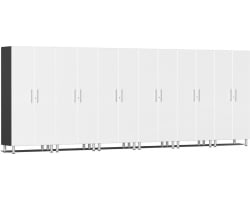White Modular 6 Piece Closets