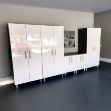 Ulti-mate Garage Cabinets in Starfire White