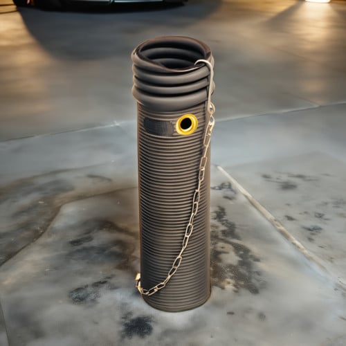3" Straight Tailpipe Adapter for 4" Dynamometer Exhaust Hose