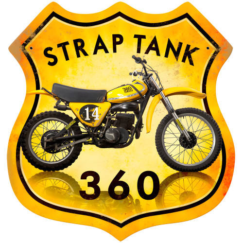 Strap Tank 360 Sign - 15" x 15"