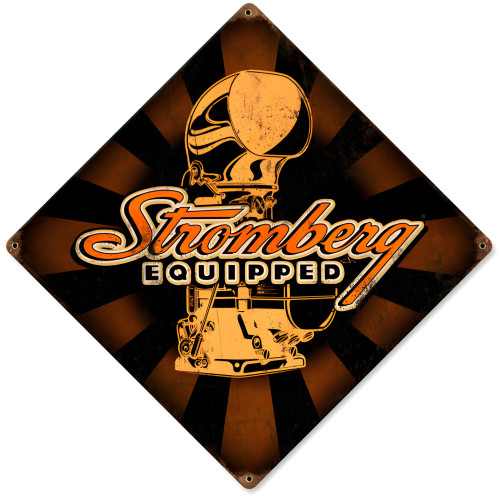 Stromberg Metal Sign - 12" x 12"