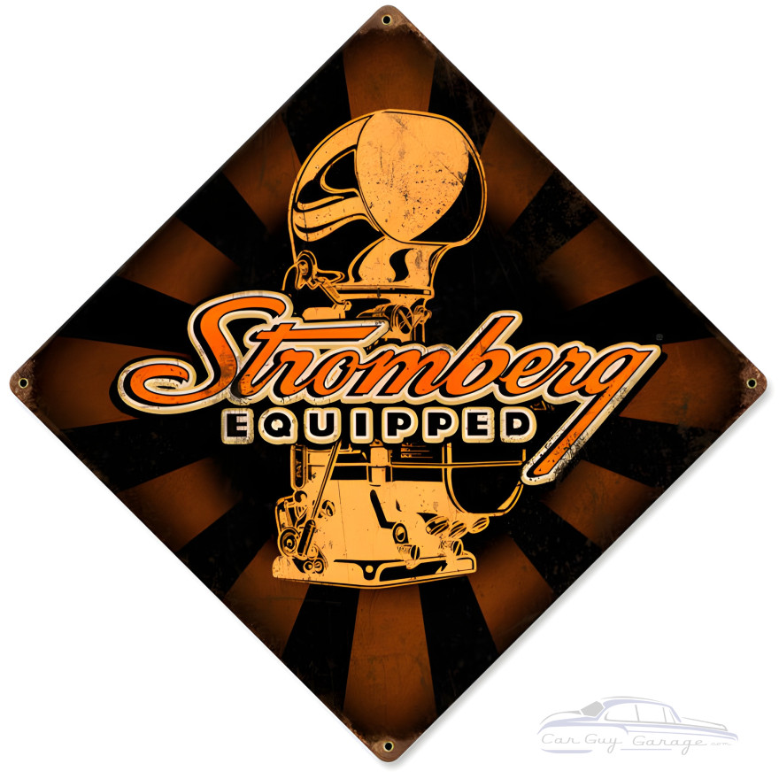 Stromberg Metal Sign - 12" x 12"